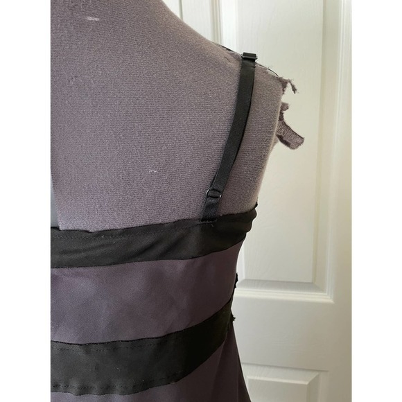 Metropark Eight Sixty Purple and Black Babydoll Cami Color Block Top • Sz XS 🔴 - Picture 4 of 4